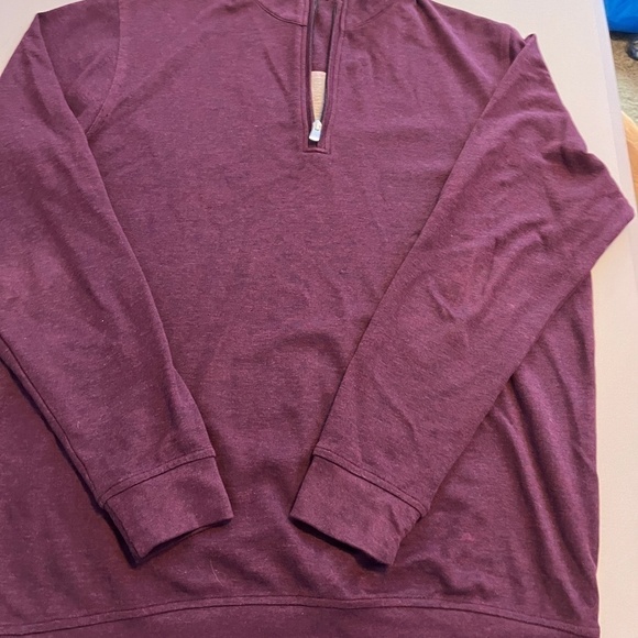 Peter Millar Other - Peter Millar 1/4 Zip Pullover Sweater Mens Large Maroon